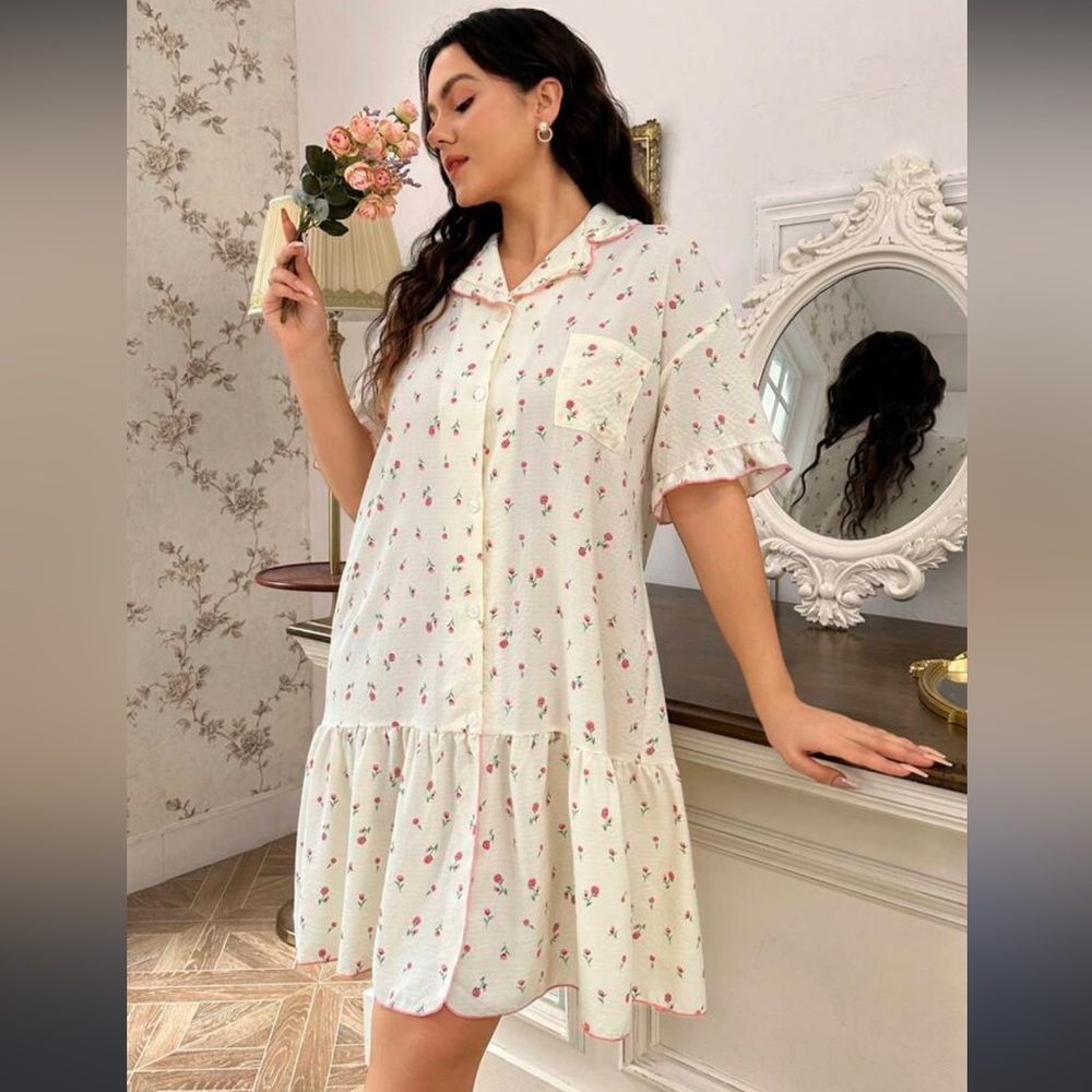 SHEIN floral nightgown
